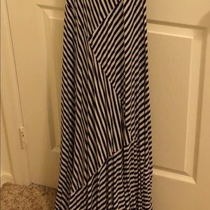 Jersey maxi dress